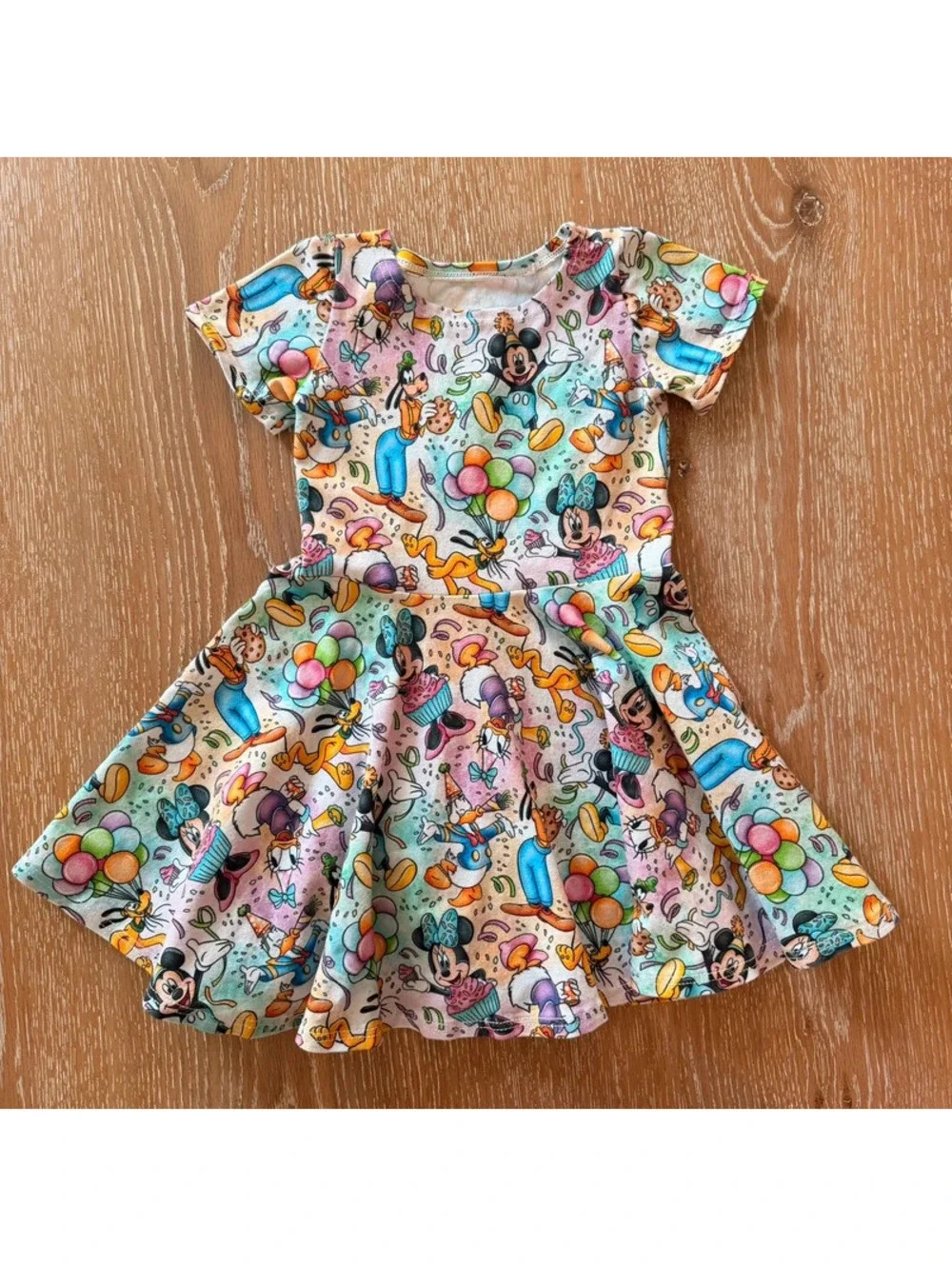 Sugar and Stripes Boutique Disney Birthday Party Dress